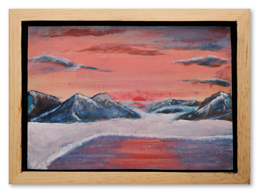 Alpine Dusk by Gary Hartman
