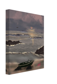 Seascape, 8 × 10 in canvas print by Gary Hartman