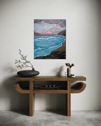 Coastal Dusk shown in a room