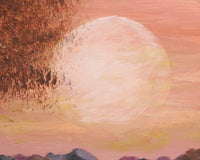 Pink Dawn Harbor detail