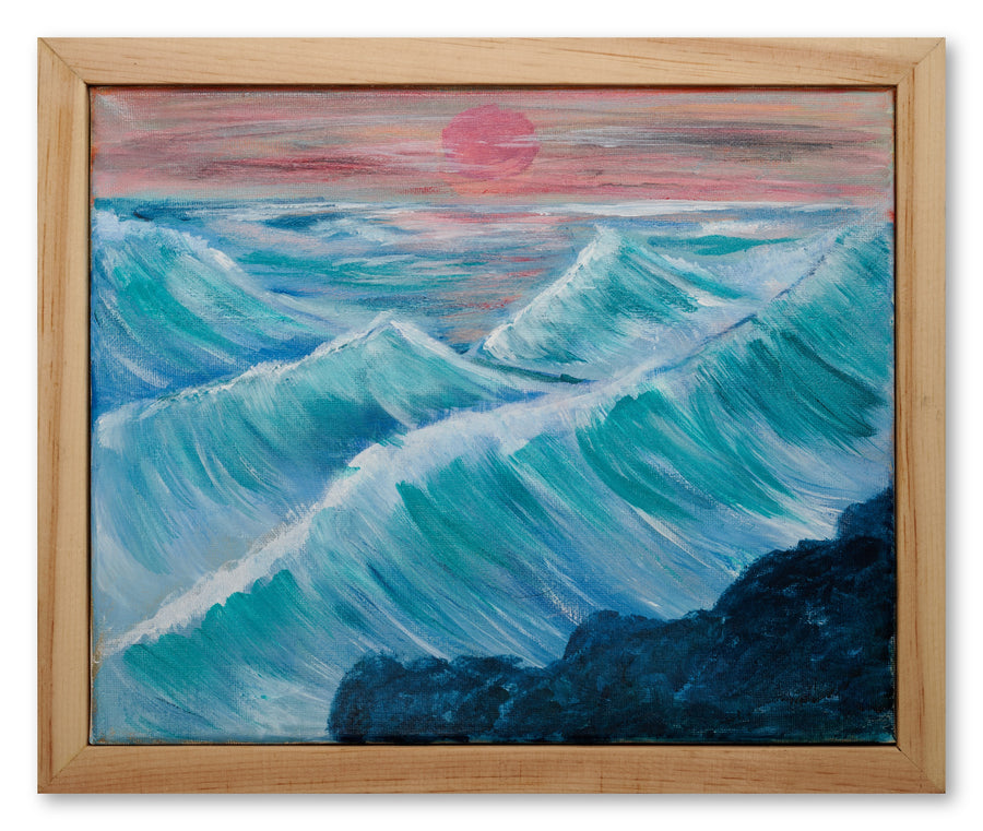 Turquoise Surf by Gary Hartman