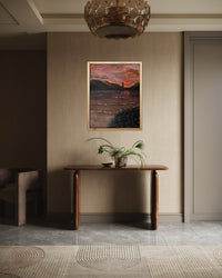 Sunset Beacon in a room