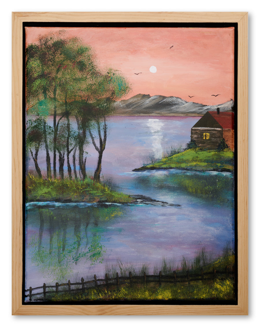 Mirror Lake Cabin by Gary Hartman