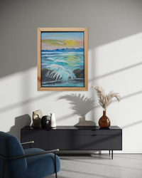 Morning Surf in a room