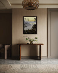 A New Day framed in a room