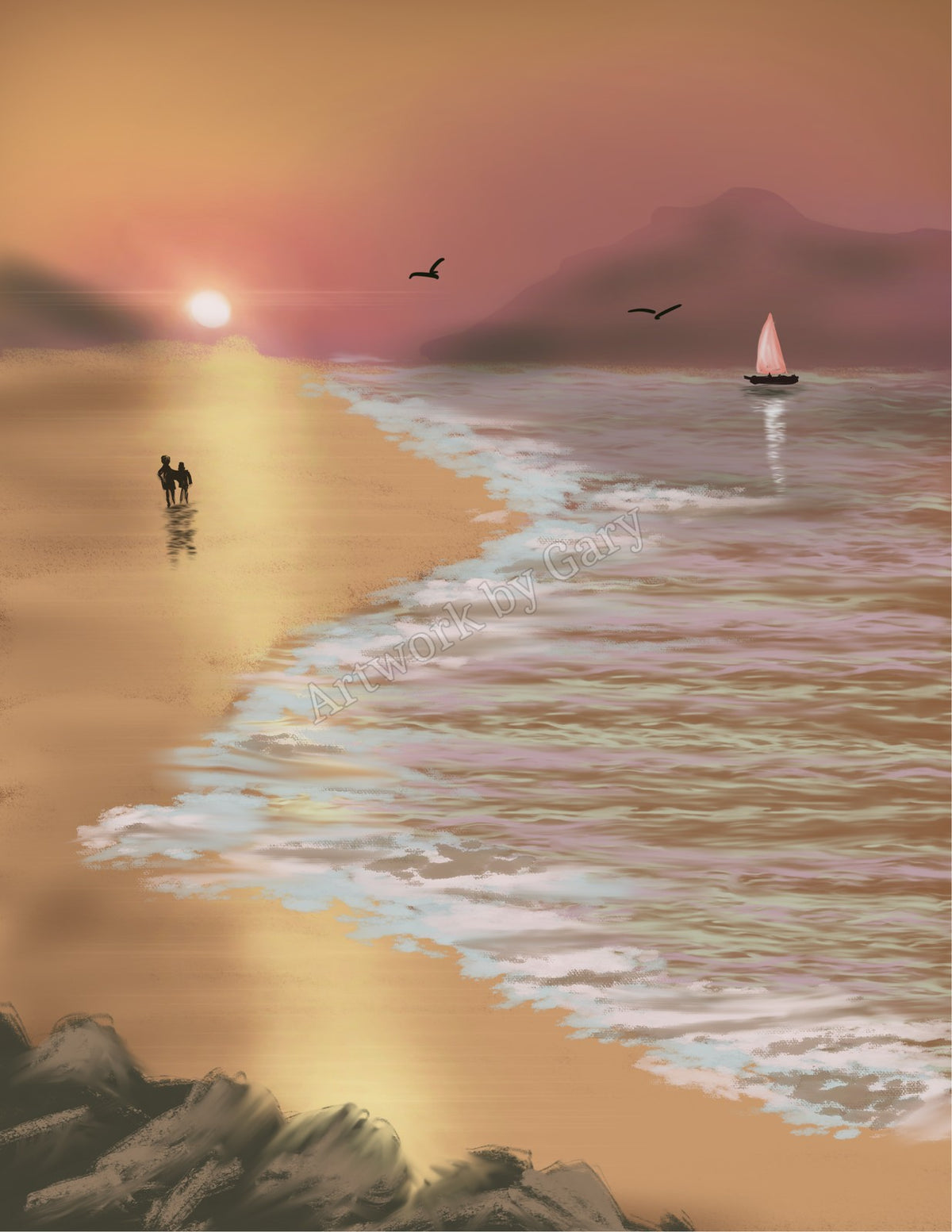 Beach Coastal — Digital Download by Gary Hartman