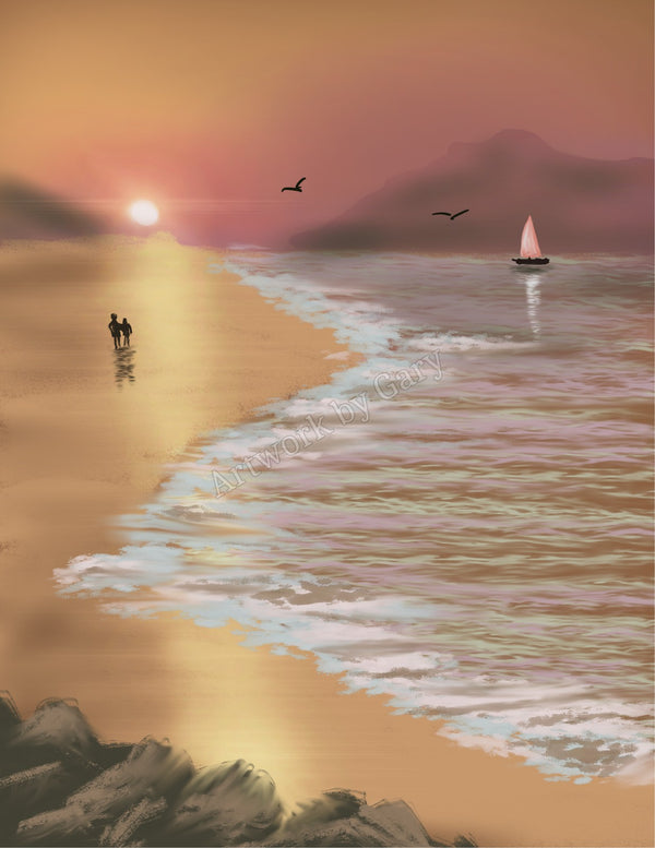 Beach Coastal — Digital Download by Gary Hartman