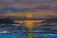 Beachside Sunset — detail