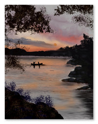 Boat on the Lake by Gary Hartman