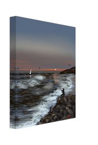 The Dawn of a New Day, 8 × 10 in canvas print by Gary Hartman