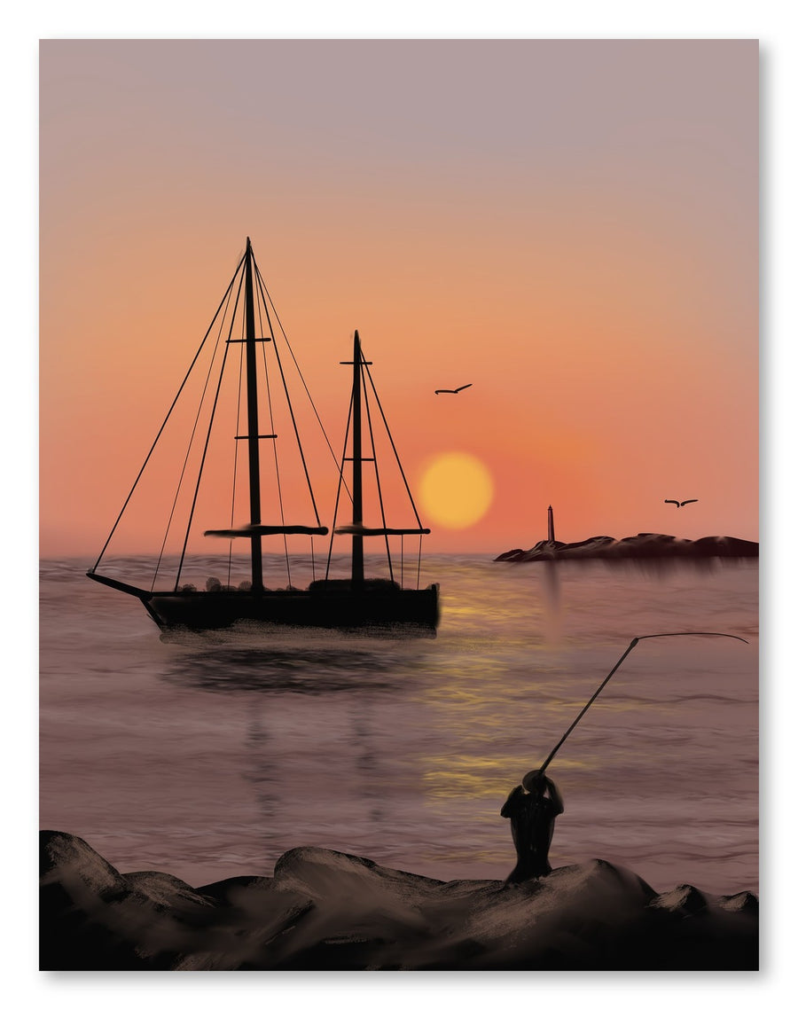 Fisherman by Gary Hartman