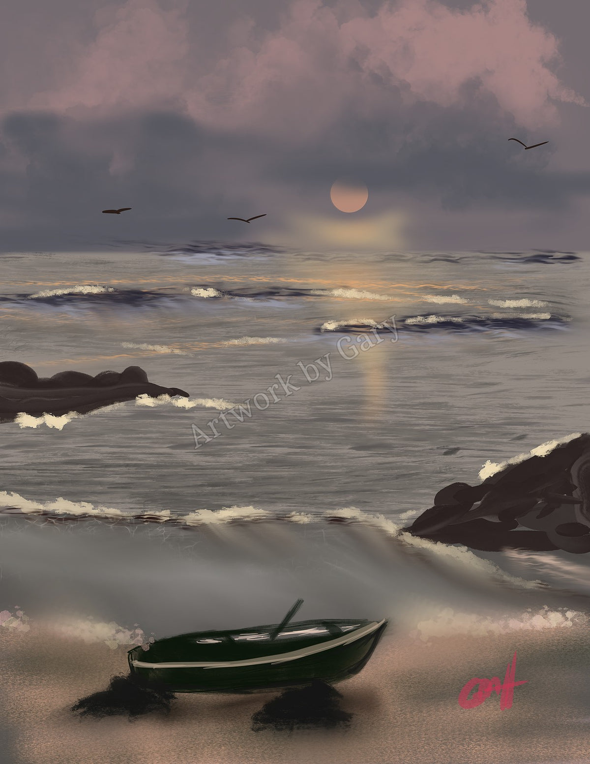 Seascape — Digital Download by Gary Hartman