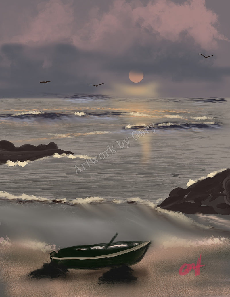 Seascape — Digital Download by Gary Hartman