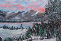 Winter Scape House — detail